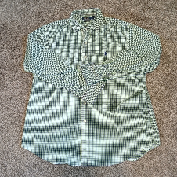 Polo Ralph Lauren Performance Casual Button Down Shirt Men' Size XL - Picture 1 of 4